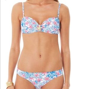 Lilly Pulitzer Bandeau Bikini Top